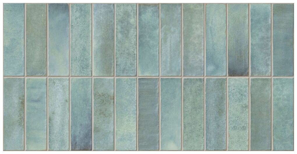 gayafores deco artis green gres 32x62.5 