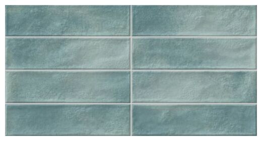 geotiles manhattan aquamarine płytka ścienna 31.6x60 