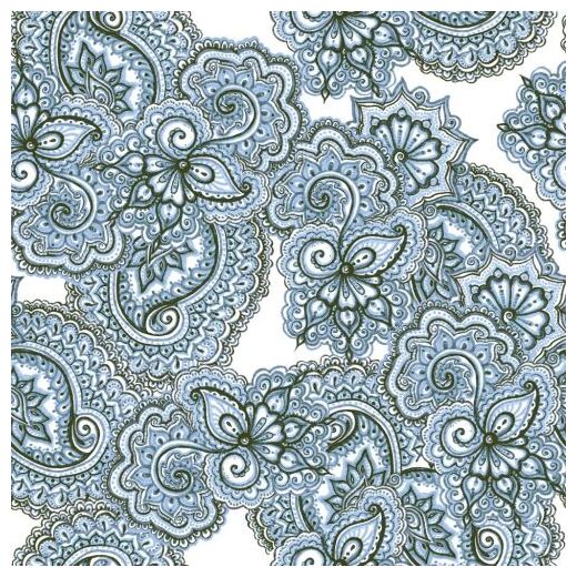 keros ceramika paisley laxmi gres 25x25 