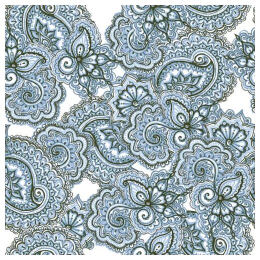 keros ceramika paisley laxmi gres 25x25 
