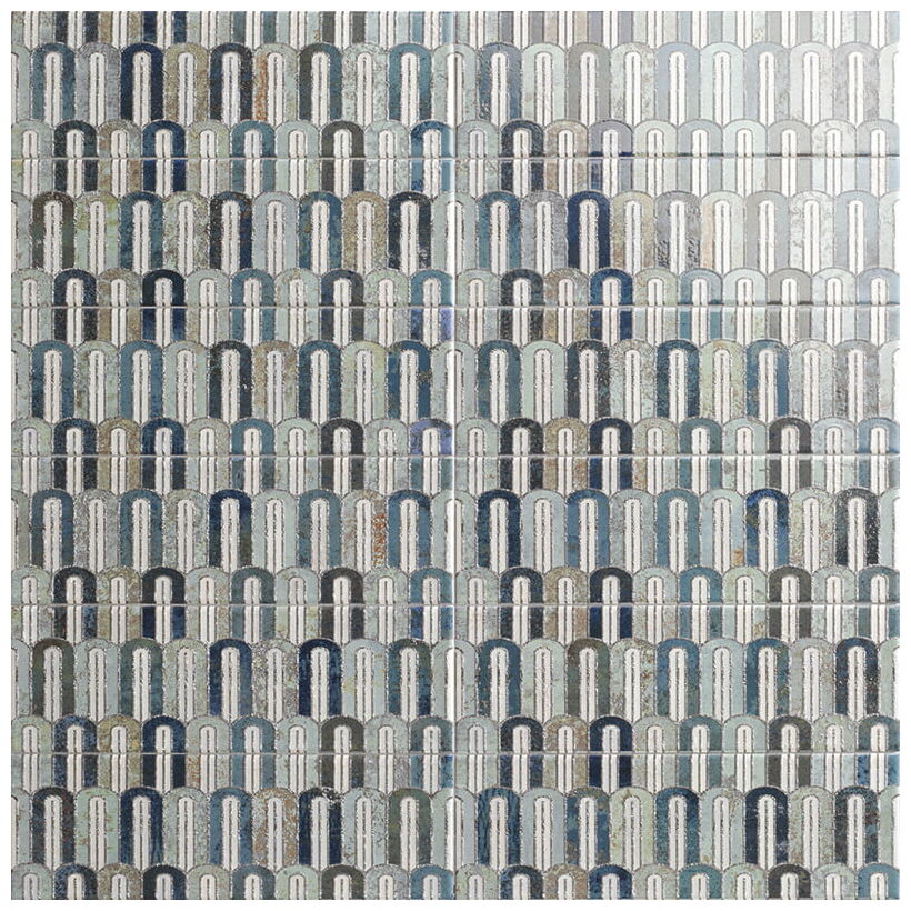 mainzu ceramica arco blu dekor 10x30 
