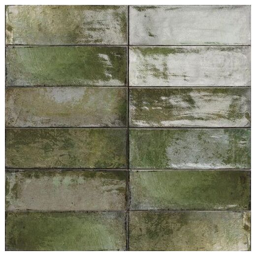 mainzu ceramica armoni green płytka ścienna 10x30 