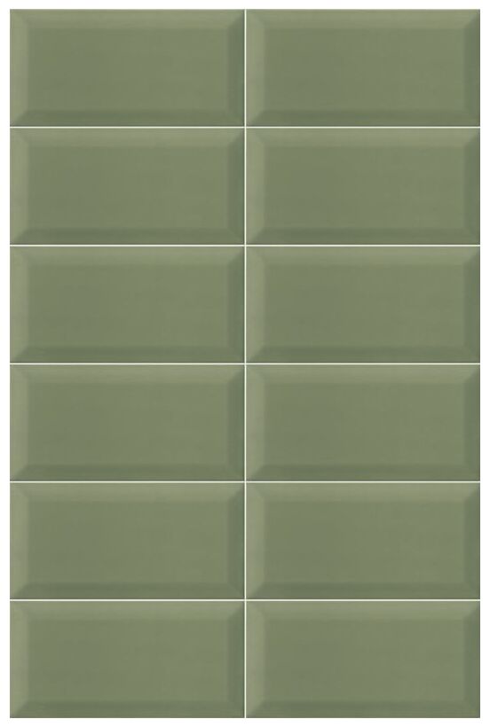 mainzu ceramica bissel green olive płytka ścienna 10x20 