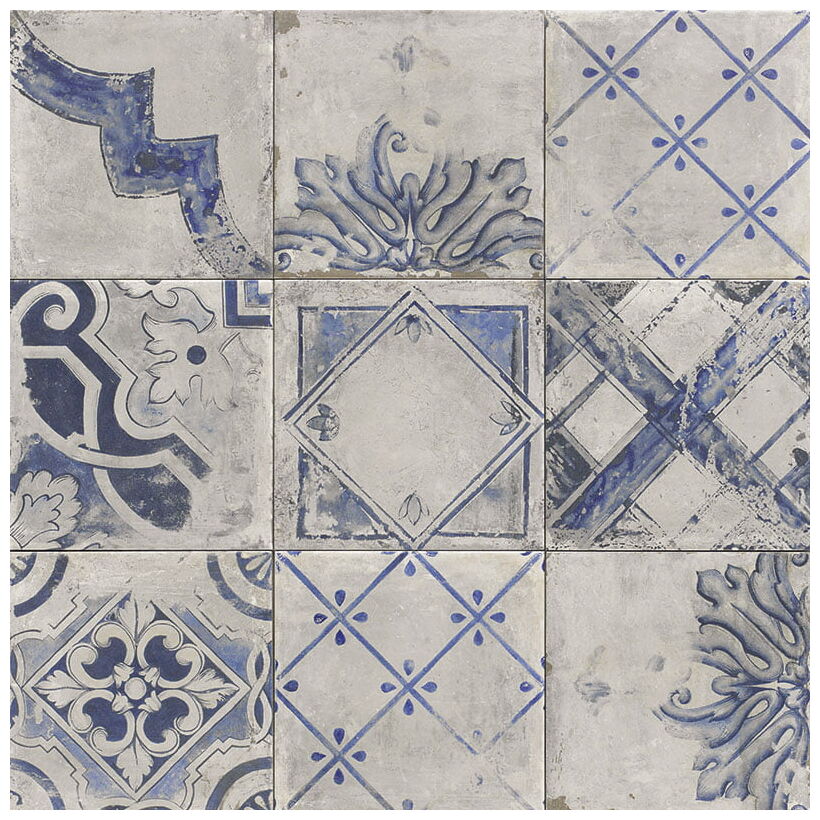 mainzu ceramica canaletto bianco dekor 20x20 