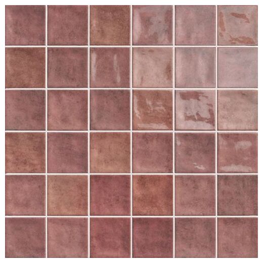 mainzu ceramica chaouen dix carmine płytka ścienna 20x20 