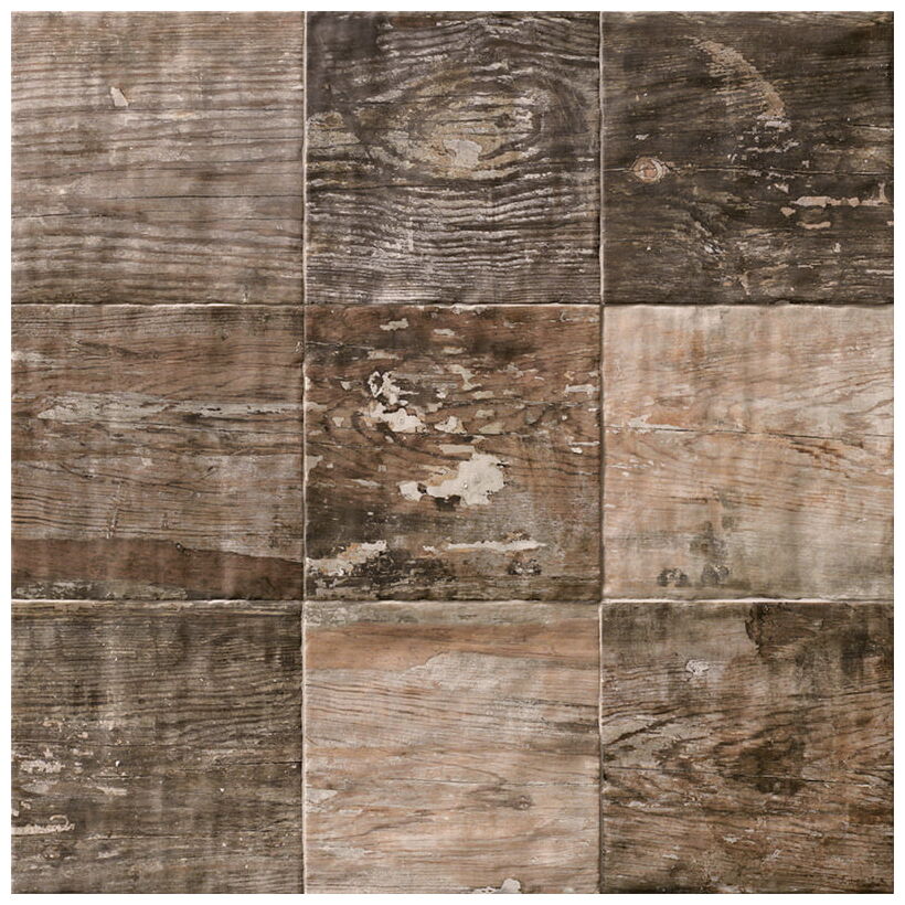 mainzu ceramica colonial caoba płytka ścienna 20x20 