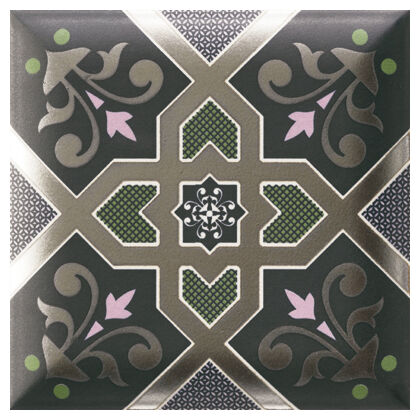 mainzu ceramica esna green dekor 15x15 