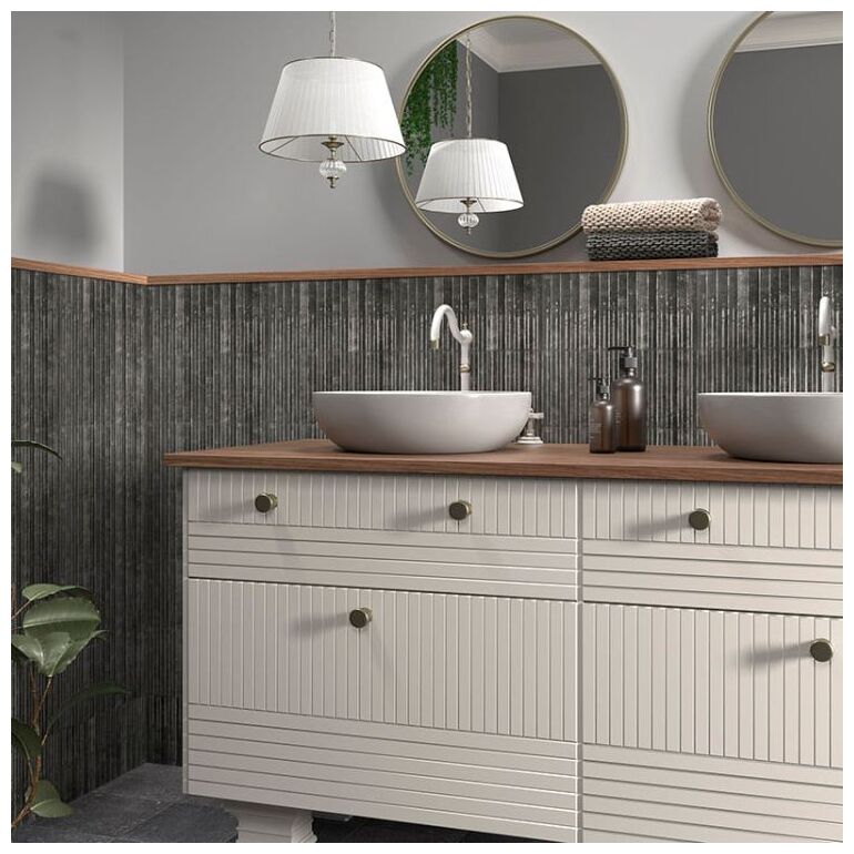 mainzu ceramica etna nero płytka ścienna 15x30 