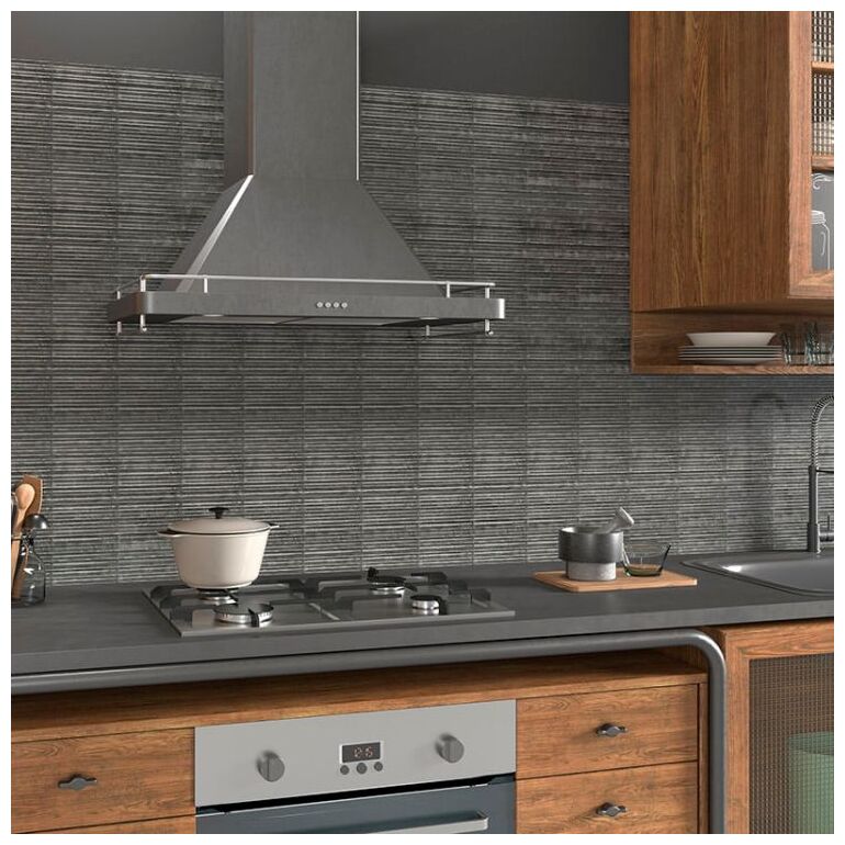 mainzu ceramica etna nero płytka ścienna 15x30 