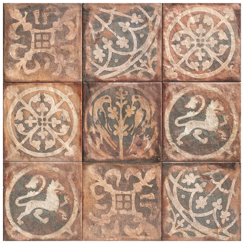 mainzu ceramica forli lomba dekor podłogowy 20x20 