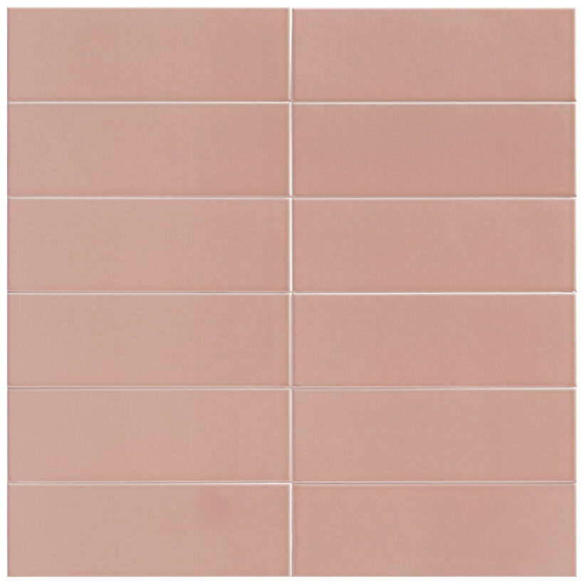 mainzu ceramica jungle flamingo płytka ścienna 10x30 