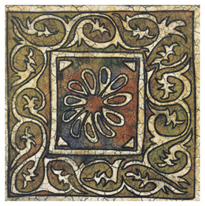 mainzu ceramica medievo dekor 20x20 