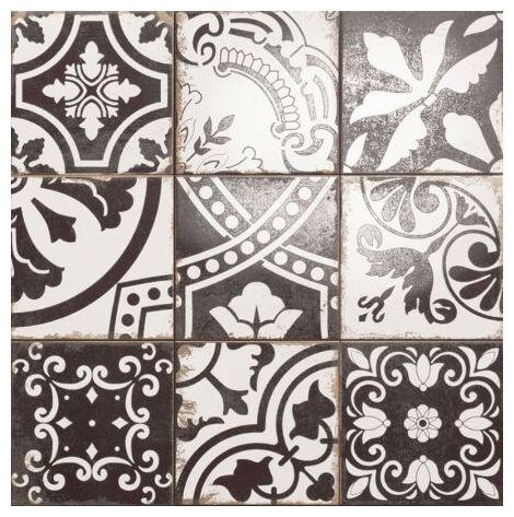 mainzu ceramica metallici signe płytka podłogowa 20x20 