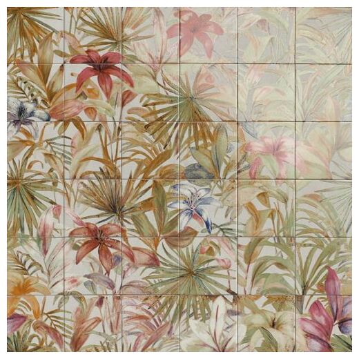 mainzu ceramica mural bangkok (36-elem.15x15) dekor 90x90 