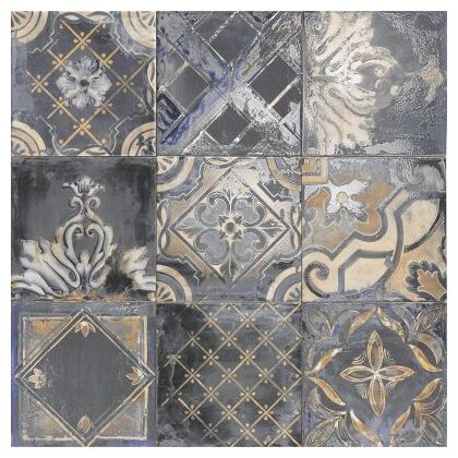 mainzu ceramica ricordi azurro dekor 20x20 