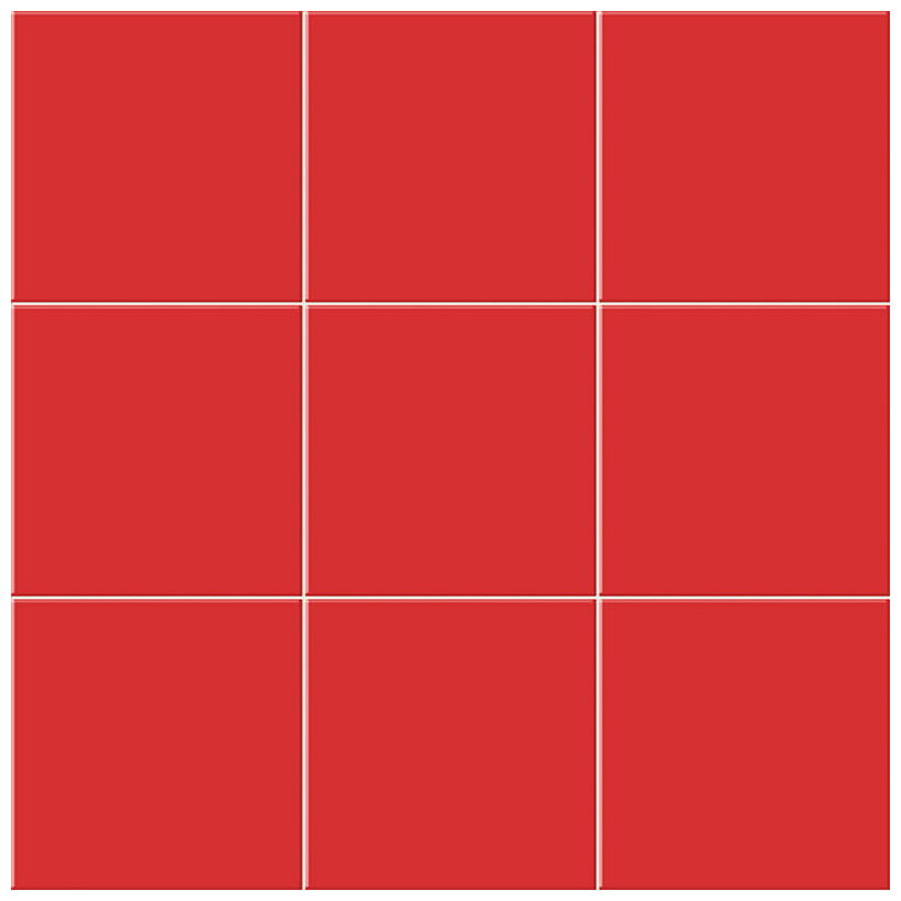mainzu ceramica rojo mate płytka ścienna 20x20 
