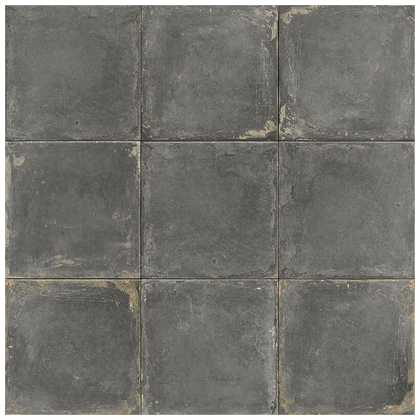 mainzu ceramica scudo nero gres 20x20 