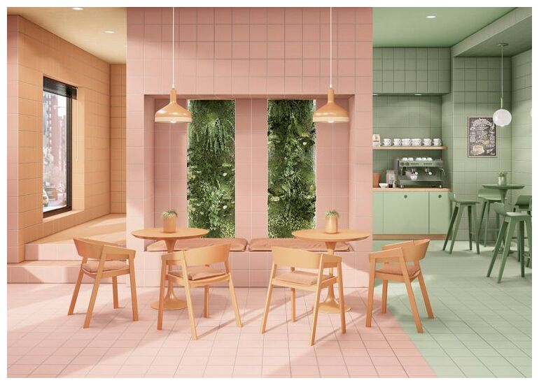 mainzu ceramica technical tangerine gres 20x20 