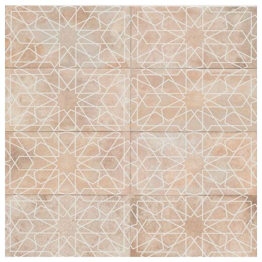 mainzu ceramica teguise ocre decor gres 15x30 