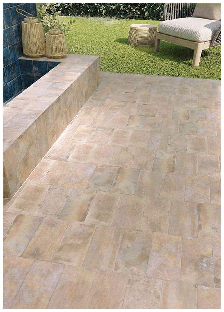 mainzu ceramica teguise ocre gres 15x30 