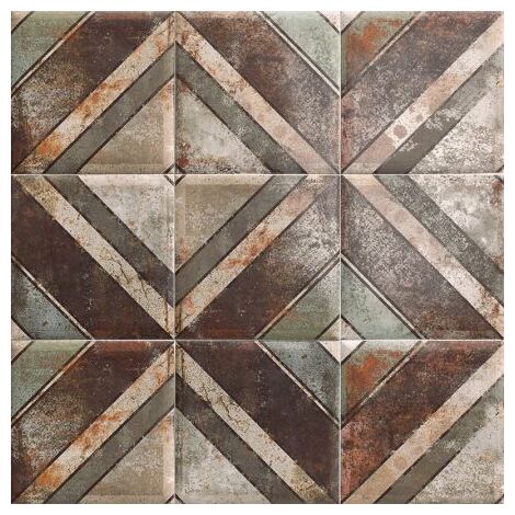 mainzu ceramica tin-tile diagonal dekor 20x20 