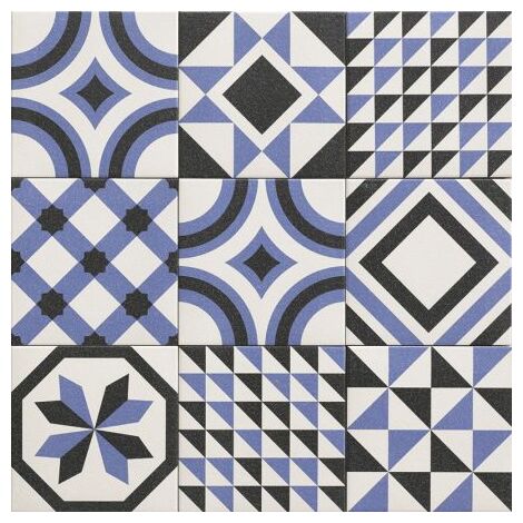 mainzu ceramica trinity blu gres 20x20 