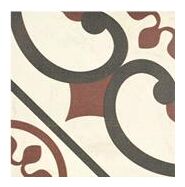 mainzu ceramica victorian deco centro 20x20 