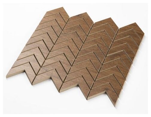 manufaktura mozaik jodełka brown mozaika 30x30 