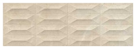 marazzi marbleplay marfil struttura gem 3d m4ph płytka ścienna 30x90 