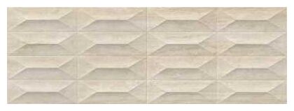 marazzi marbleplay travertino struttura gem 3d m4pg płytka ścienna 30x90 