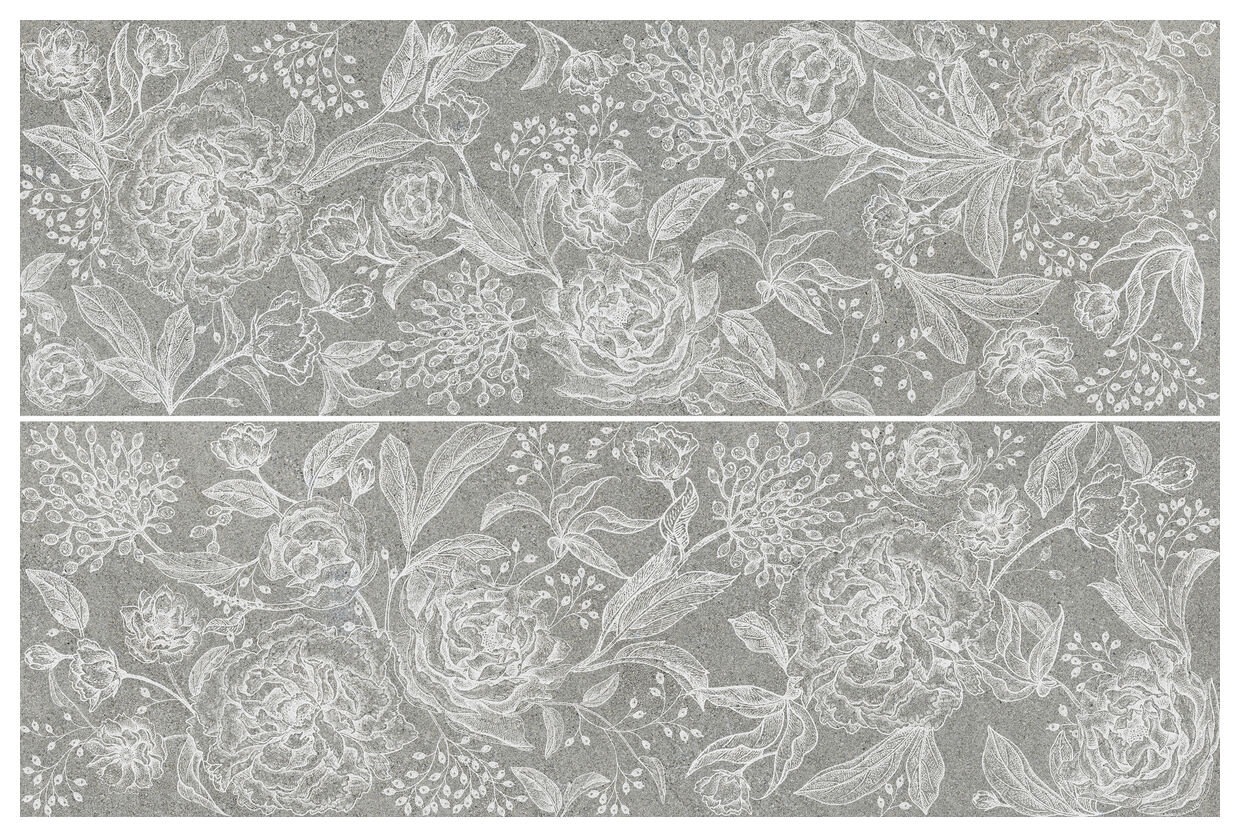 marazzi naturalia decoro incisione grigio touch menn 33x100 