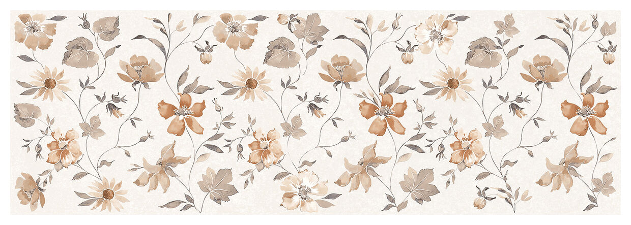 marazzi room wall bianco decoro romantic mq7l 20x60 