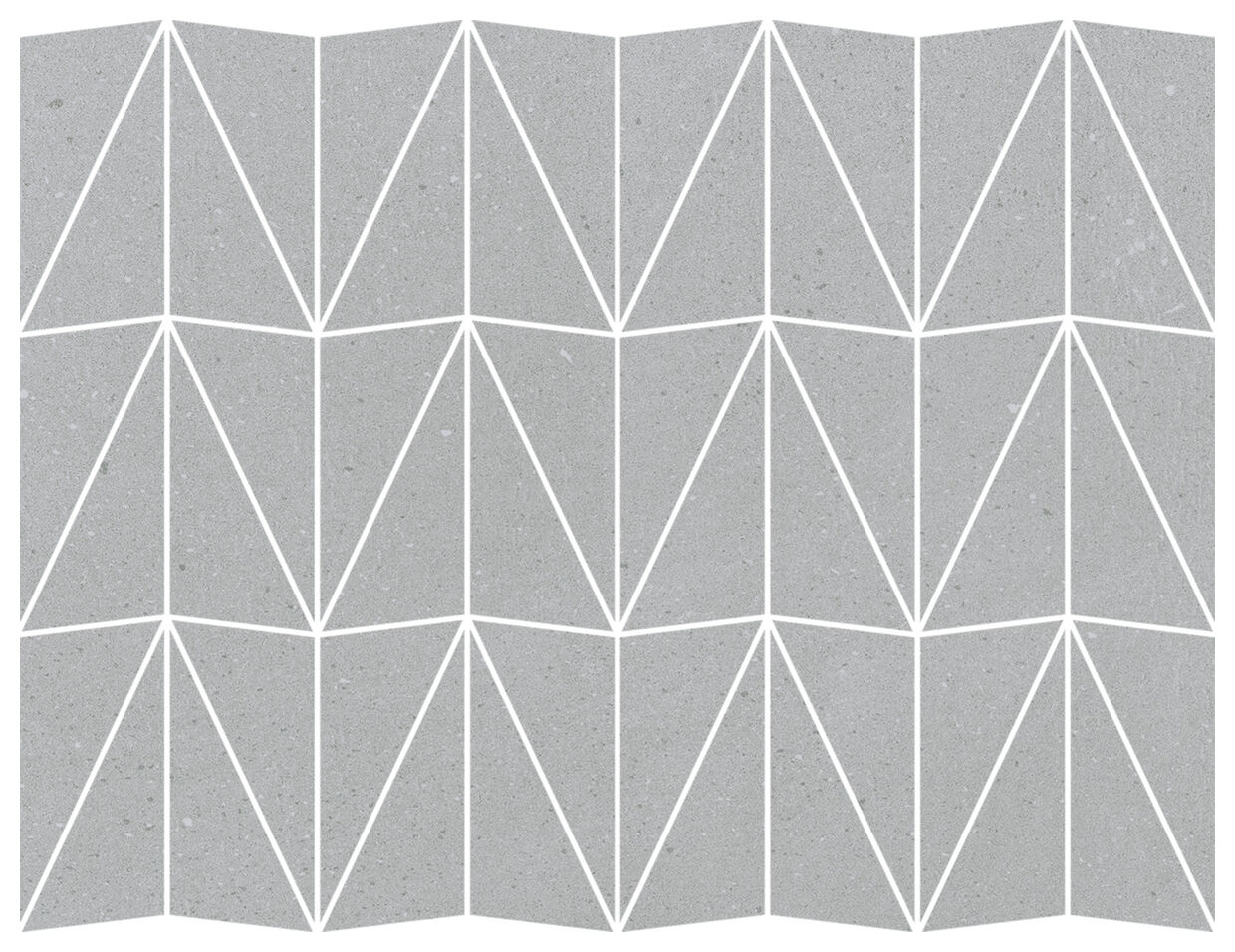 marazzi slow cold cemento mosaico triangolo mpf3 29x39 