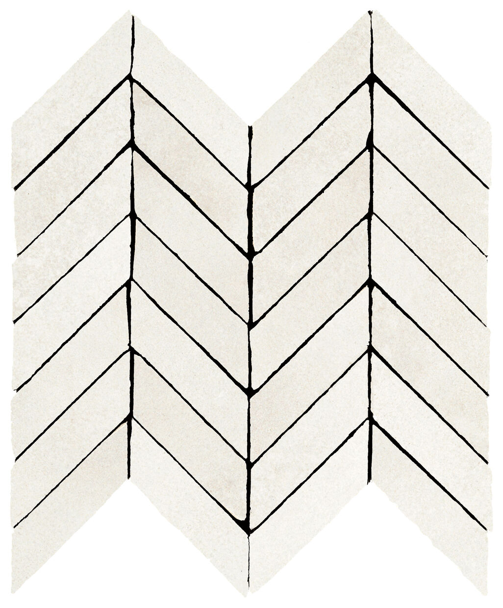 marazzi alchimia mosaico spina white m3sc 30x37 