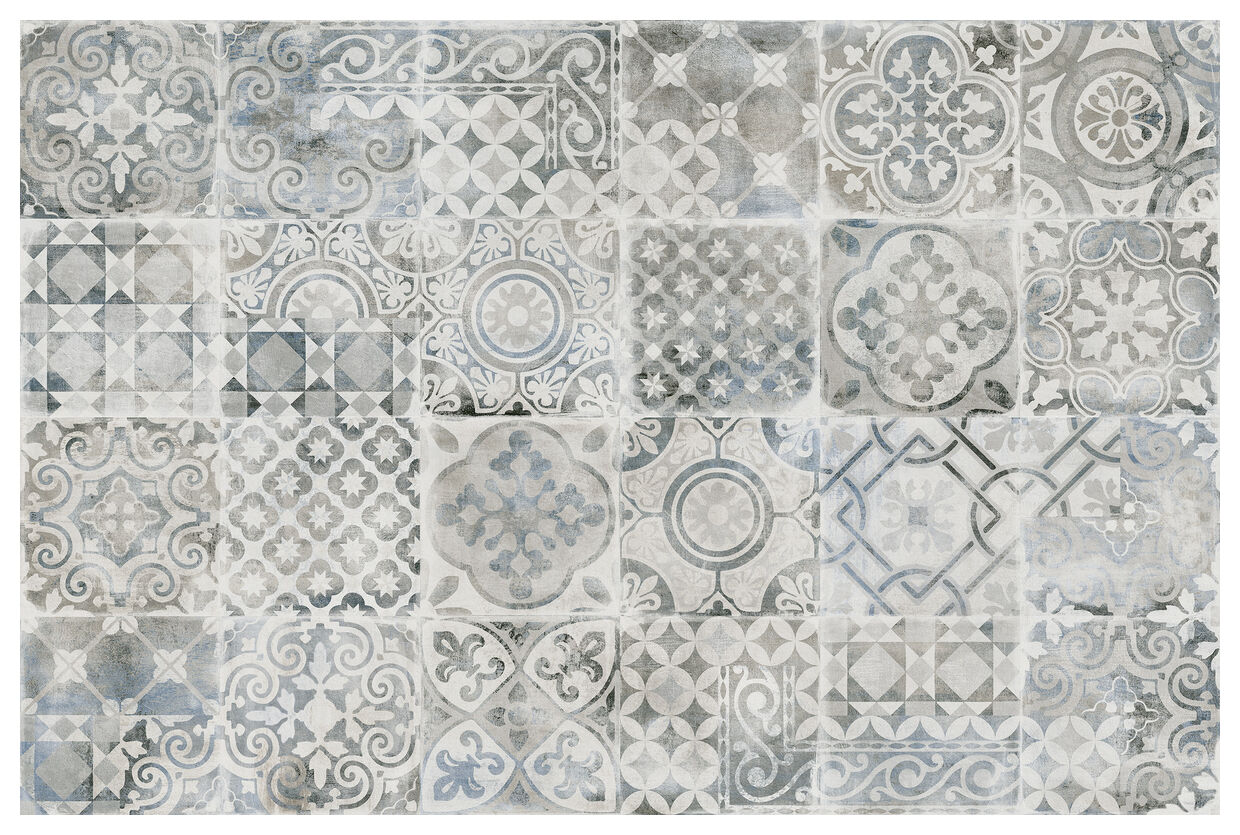 marazzi alchimia white decoro boho m18q 60x180 