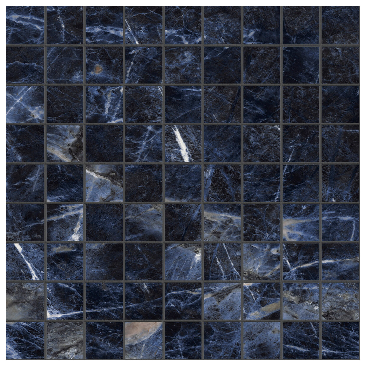 marazzi allmarble sodalite blu mosaico lux m9mv 30x30 