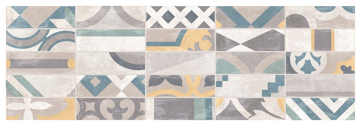 marazzi appeal decoro book grey m9pm 25x76 