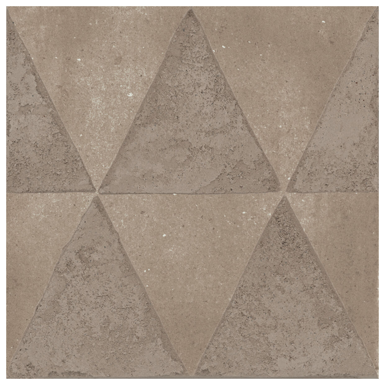 marazzi artcraft argilla decoro triangoli mh5w 20x20 
