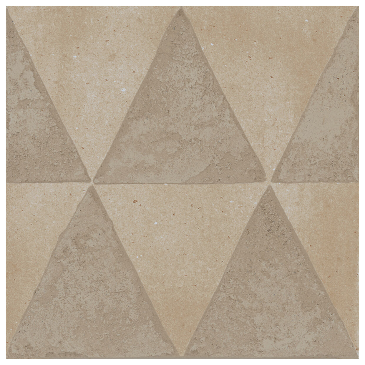 marazzi artcraft sabbia decoro triangoli mh0u 20x20 