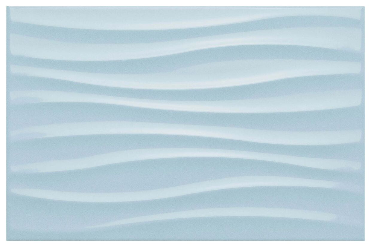 marazzi chroma light blue tide strutture m00t płytka ścienna 25x38 
