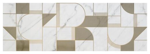 marazzi club golden white satin m8t5 dekor 40x120 