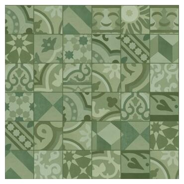 marazzi d_segni blend verde mix m61k dekor 10x10 