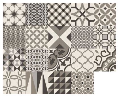 marazzi d_segni caldi mix m0uu dekor 20x20 