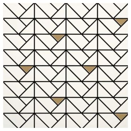 marazzi eclettica bronze white m3ja mozaika 40x40 