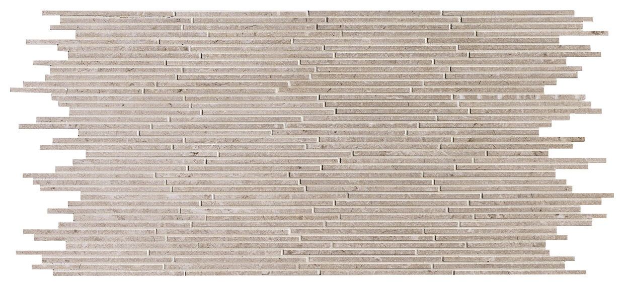 marazzi magnifica limestone taupe mosaico stick m8gq 29x38 