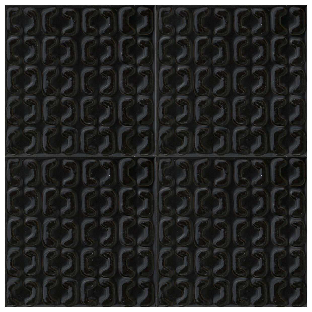 marazzi memoria nero stamp 3d mayc gres 15x15 