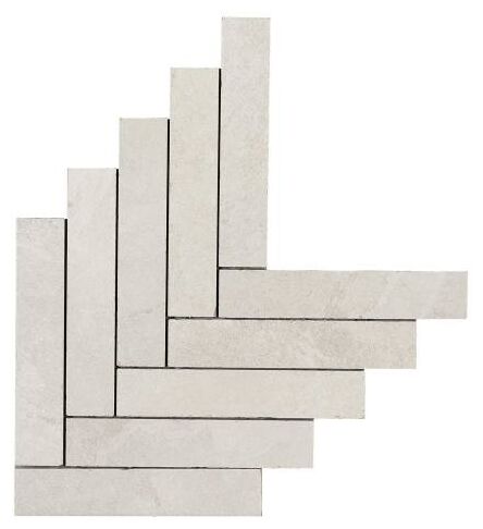 marazzi mystone ardesia bianco m0cv mozaika 44.9x61.6 