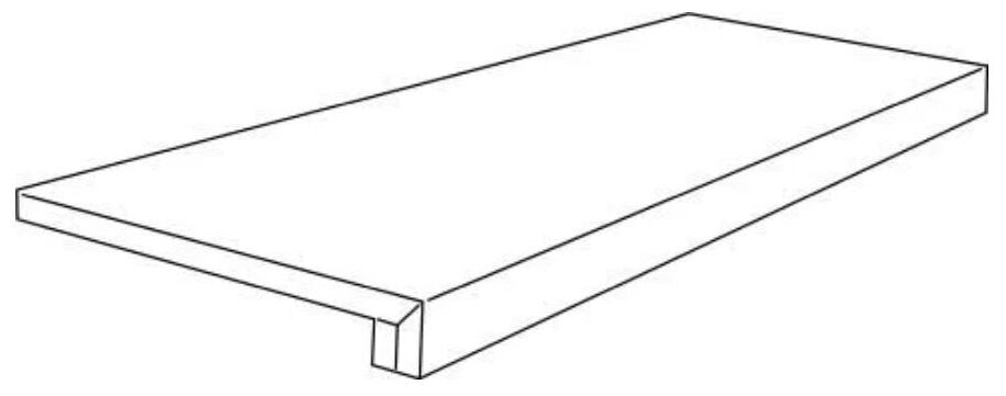 marazzi oltre sand m9jy gradone 32.5x120 