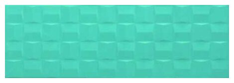 marazzi pottery turquoise struttura cube 3d mmvh płytka ścienna 25x76 