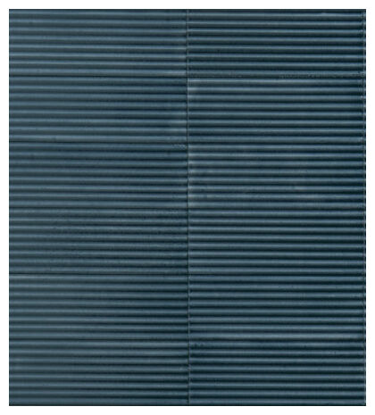 marazzi rice blu pleat 3d m96l płytka ścienna 7.5x20 